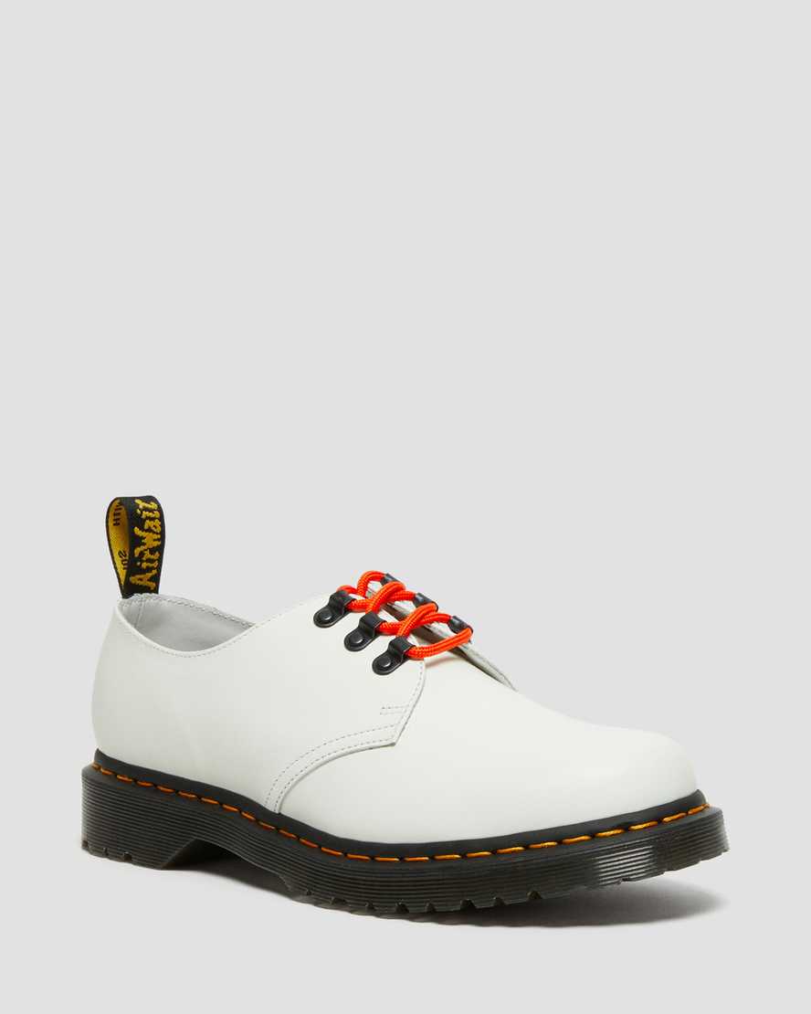 Dr. Martens 1461 Ben Smooth Nahka Naisten Juhlakengät - Valkoinen Kengät [046-QBIDZO]